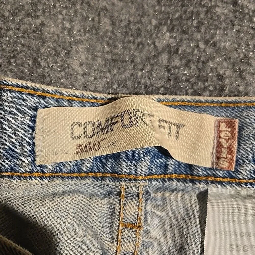 Vintage Levis 560 Jeans Mens 32x32 Blue Loose Fit Y2K 2004 Comfort Fit